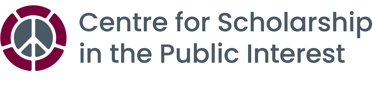 Logo for Centre for Scholarship in the Public Interest